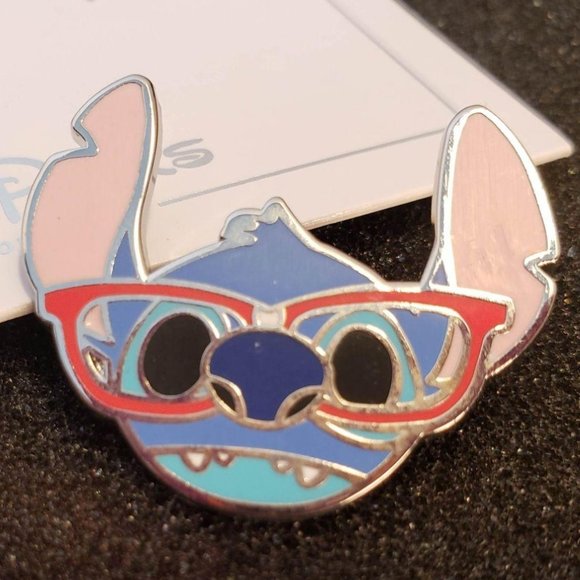 Disney Jewelry - 4/$25 Disney Parks Stitch with Eyeglasses Pin